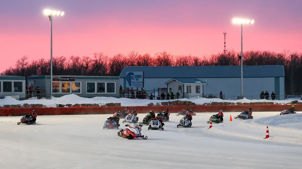 Sunset at the CPTC Race Track