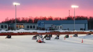 Sunset at the CPTC Race Track
